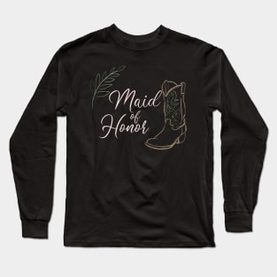 Maid of Honor Long Sleeve T-Shirt